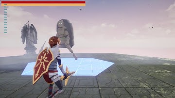UE4 - Action RPG combat system test | Dark Souls | BOTW