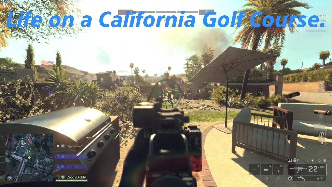 Battlefield 6 Life on a California Golf Course.