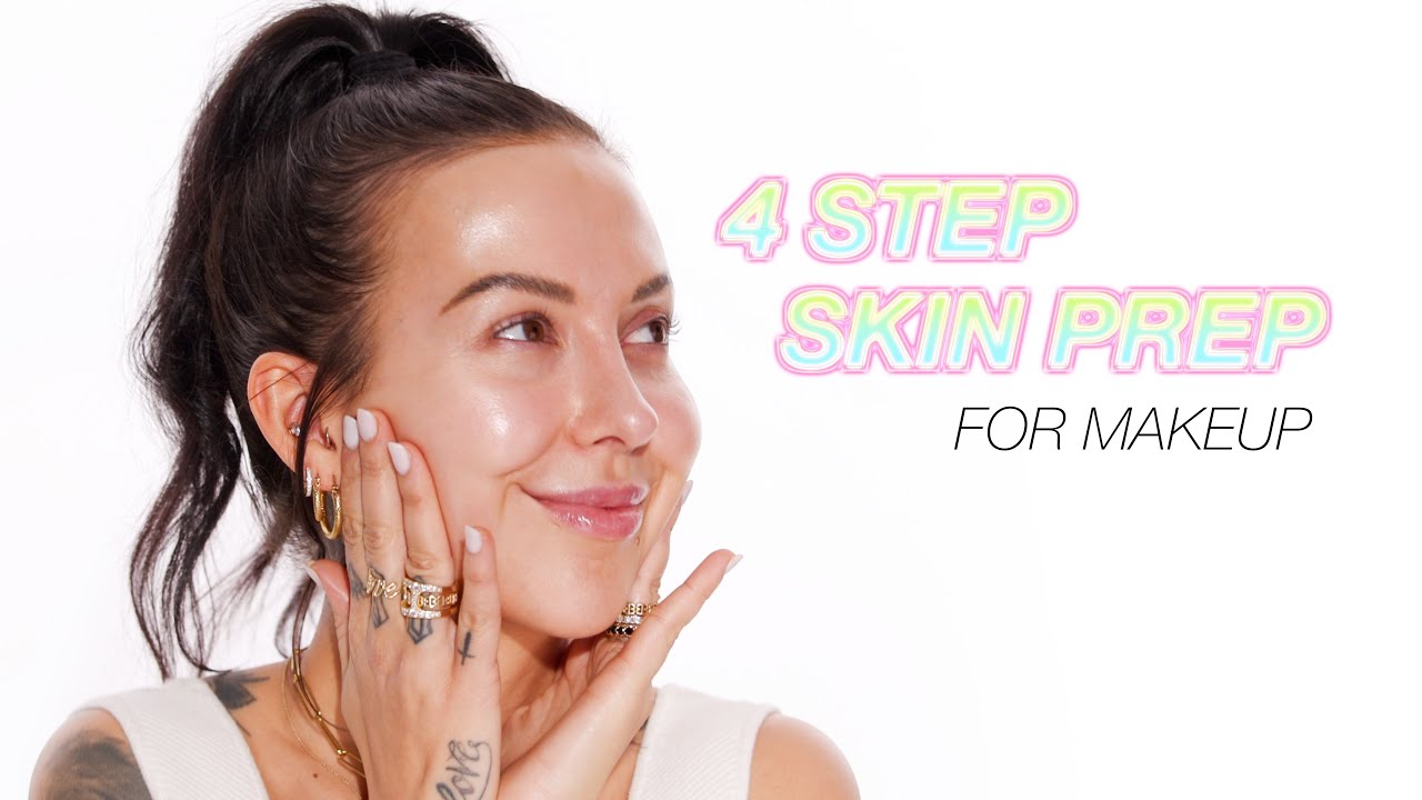 Fresh Skin, Glowing Face Makeup Tutorial + Skin Prep 