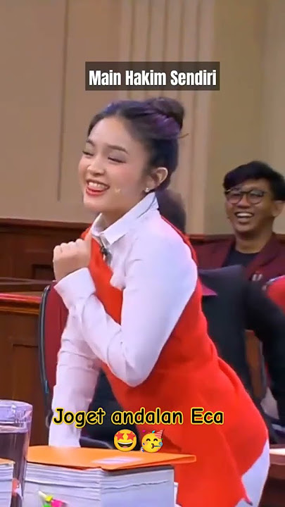 Joget andalan Eca 🤩 (Main Hakim Sendiri)