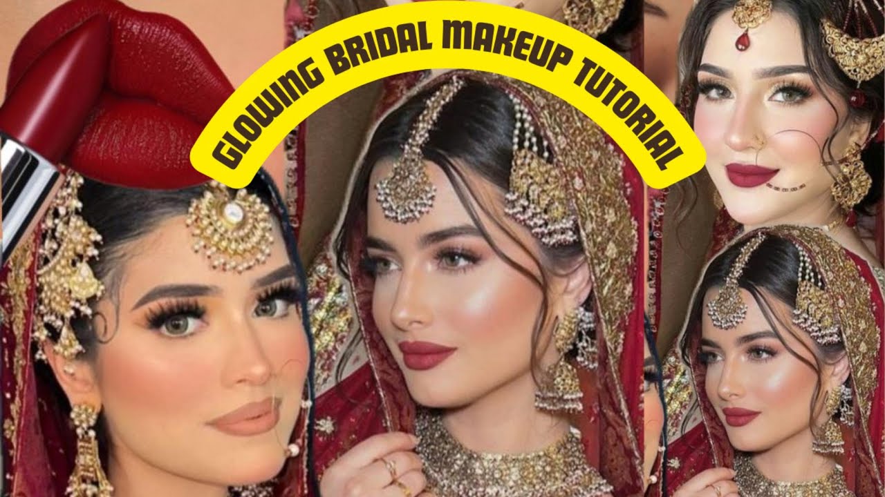 Dewy Glowing Bridal Makeup ✨ | Wedding Glam 