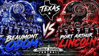 YOU WON’T BELIEVE WHAT HAPPENED IN GOTW😳 | ODOM vs LINCOLN | MIDDLE SCHOOL FOOTBALL 