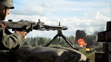 Post Scriptum Velmolen Church Raid (MG42 Gameplay) - 4K