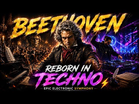 🎹 Beethoven Reborn in Techno ⚡ Epic Electronic Symphony