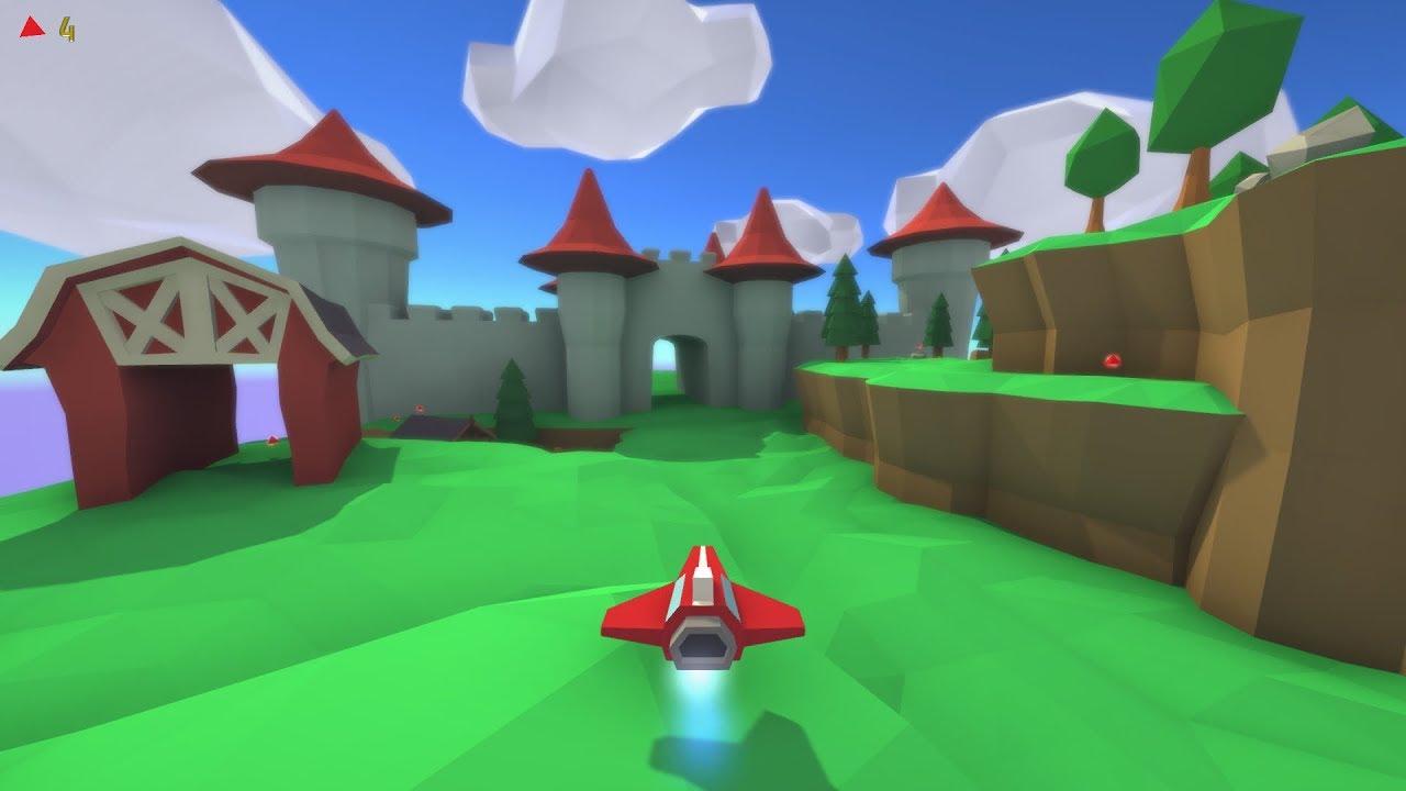 Hovership Update Low Poly Platformer In Unity YouTube