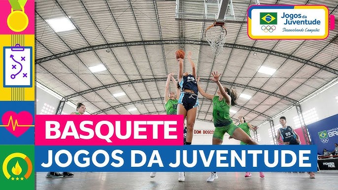 JOGOS DA JUVENTUDE 2023 - Basquete - Dia 1 - AO VIVO 