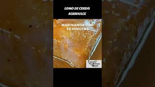 RECETAS NAVIDEÑAS: Lomo de cerdo agridulce.