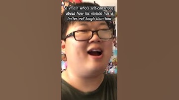 Thumbnail of a villain who's self-conscious about how his minion has a better evil laugh than him