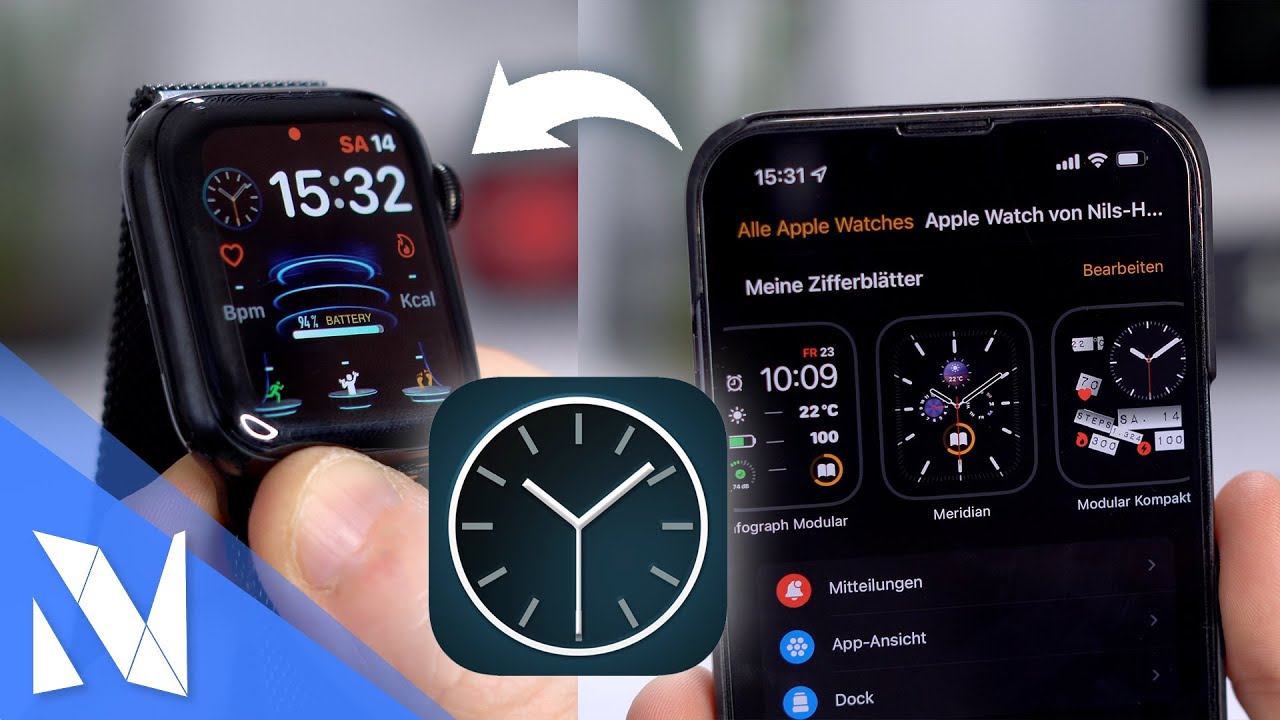 Individuelle Apple Watch Faces KOSTENLOS installieren (iOS 15 und watchOS  8)⌚️ | Nils-Hendrik Welk - YouTube