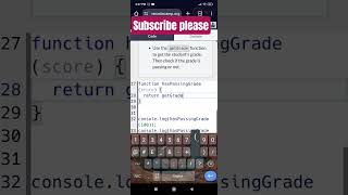 Review Javascript fundamentals by building a Gradebook app |step 3#ytshorts #responsivewebdesign