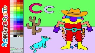 Alphabet / Letter C Color Pages - Coloring Pages For Kids
