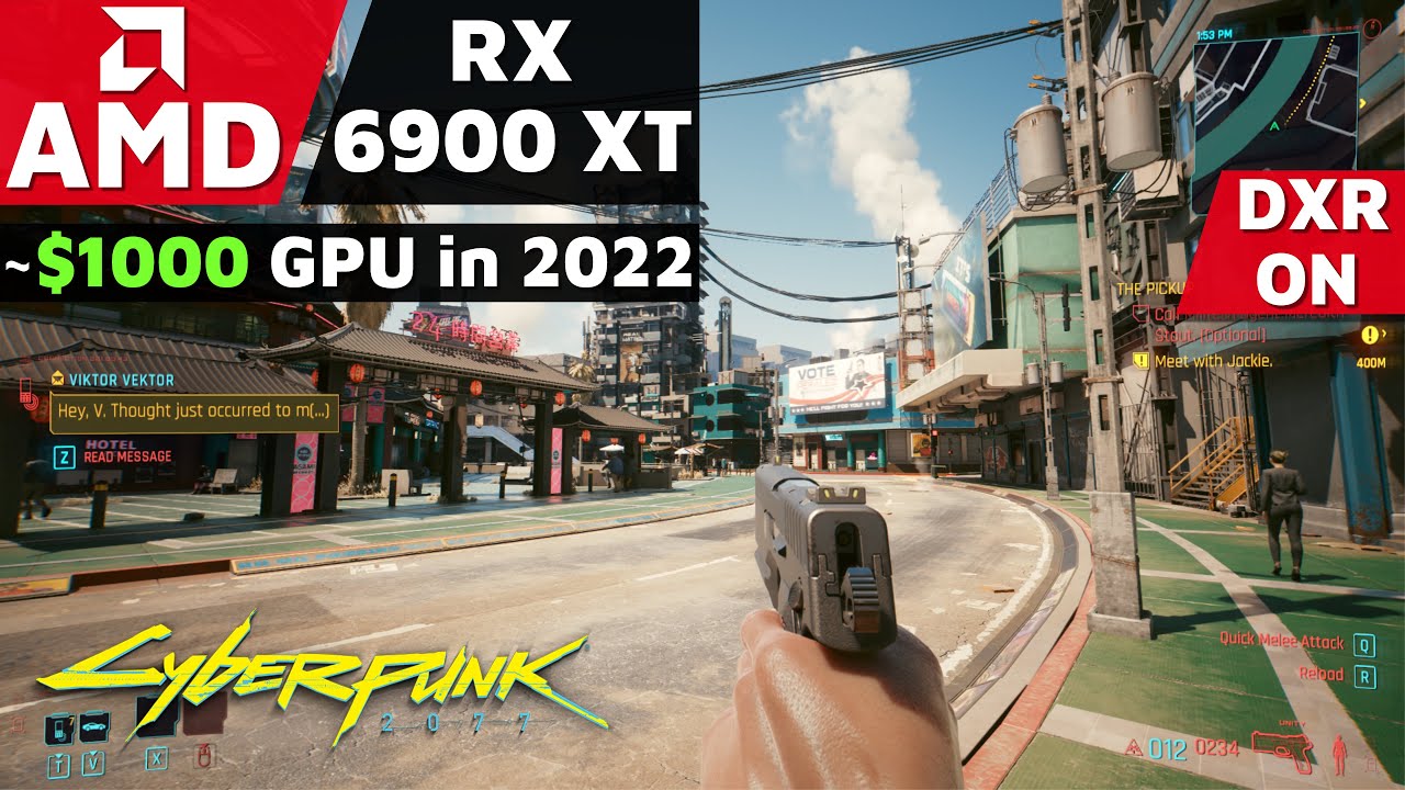 AMD RX 6900 XT 16GB in 2022 | Cyberpunk 2077 | Ray Tracing | 1080p Psycho Settings