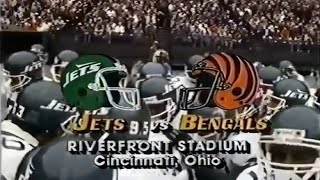 1986 Week 16 New York Jets at Cincinnati Bengals - highlights (NFL Films)