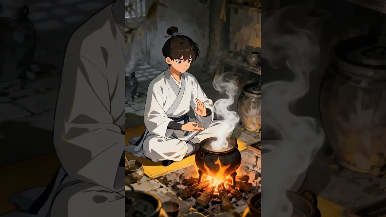 The Alchemist's Journey: A Young Cultivator's Elixir Creation 