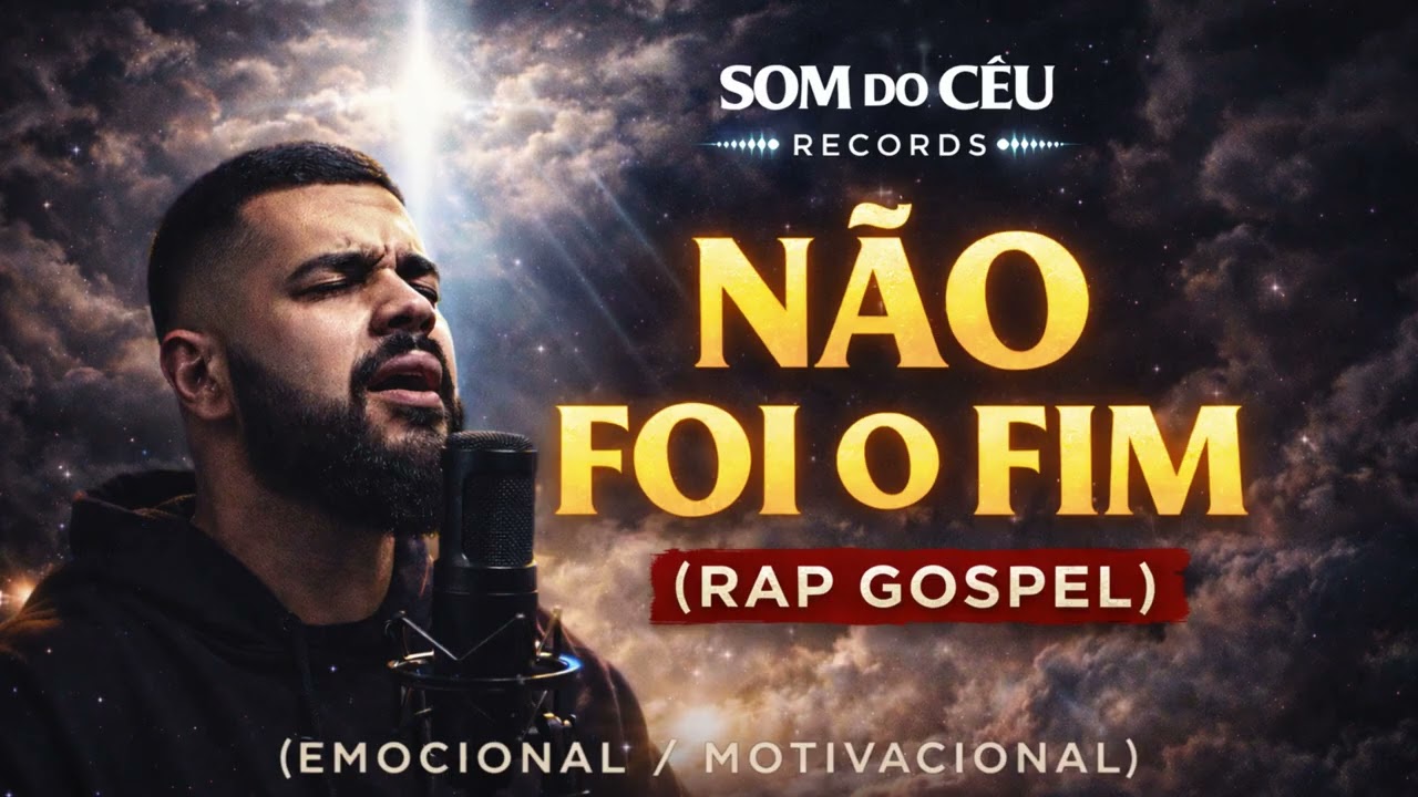 NÃO FOI O FIM 🙏🔥 | Rap Gospel de Superação (Emocional & Motivacional)