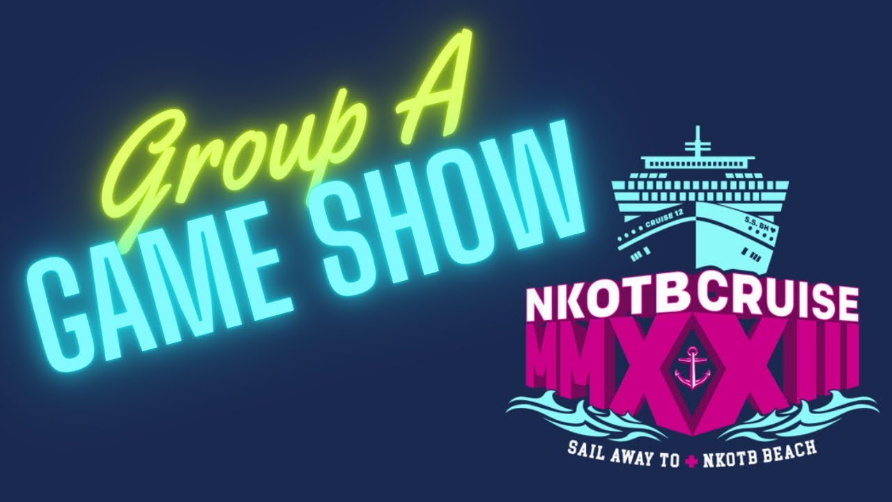 NKOTB Cruise 2023 - Game Show - Group A