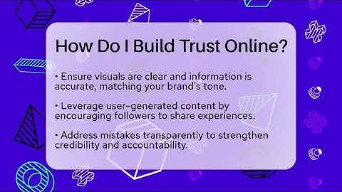 How Do I Build Trust Online? - Everyday-Networking
