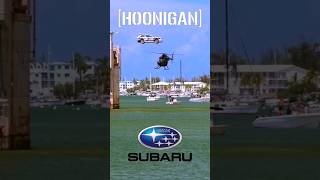 Car Jump Over A Helicopter - Ken Block Jump Over A Helicopter Gymkhan