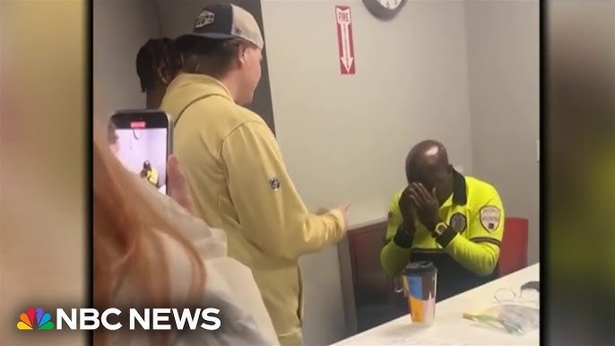 Security Guard Moved To Tears After Students Surprise Him With Trip To Nigeria