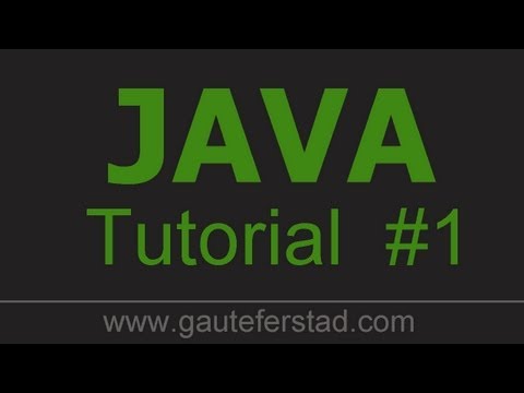 Java Programming Tutorial 01 Installing JDK