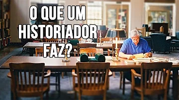 O que o historiador estuda Brainly?