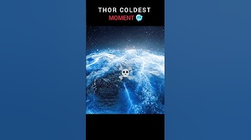 COLDEST MOMENT -PART 2  #marvel #thor #superhero #shorts