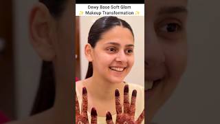 Mua- sakhiagarwal.artistry | minimal, dewy glam bridal makeup transformation #shorts #makeup #look screenshot 2