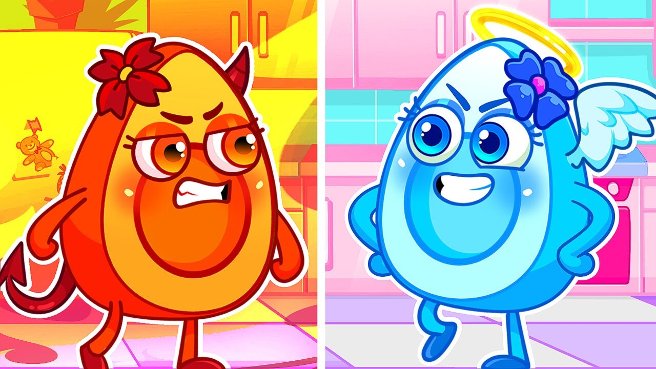 😇😈 Angel Mom vs Demon Mom 😇😈 Angel or Demon Family? 😰 Good Cartoons for Kids by Pit&Penny Family