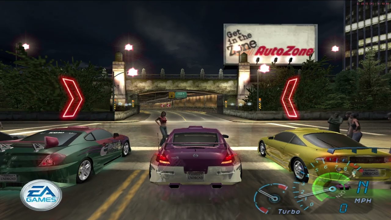 Need for Speed Underground - Remaining RA - Liberty Gardens Master [Sprint] [NC]