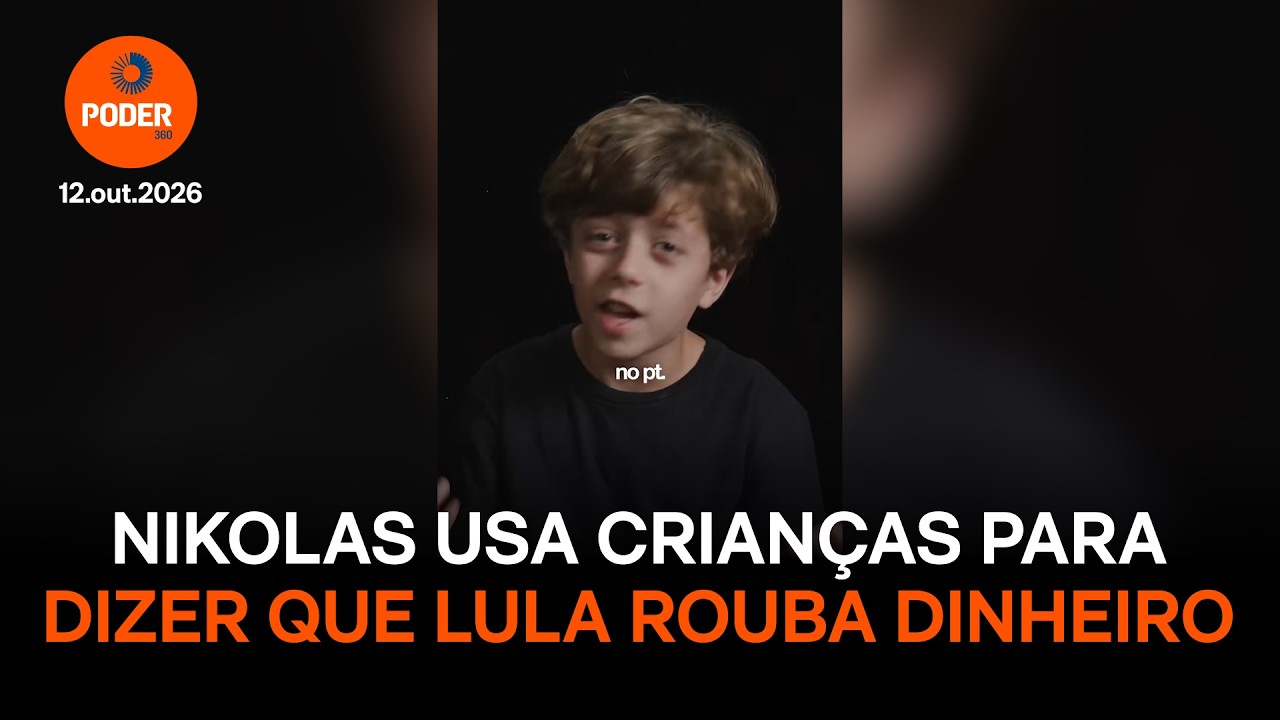 Nikolas usa crianças para dizer que Lula rouba dinheiro