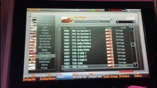 Roland Fantom G strings