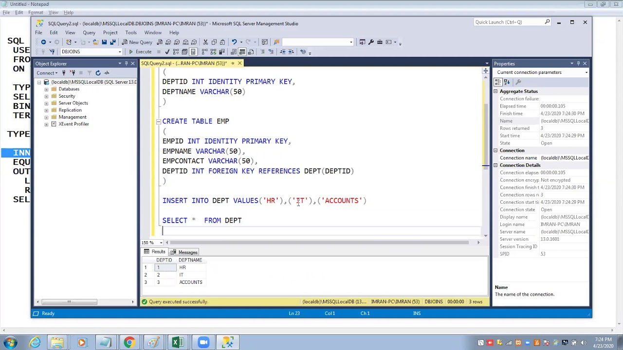 SQL Joins - YouTube