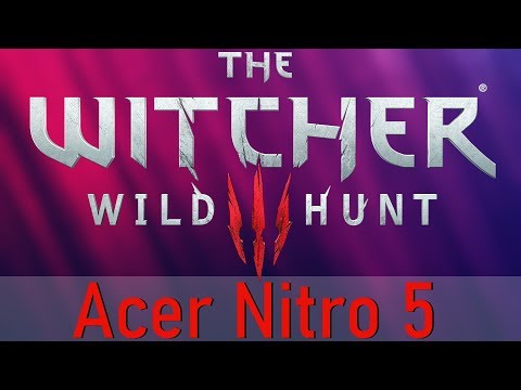 Acer Nitro 5 AN515-54: The Witcher 3: Wild Hunt benchmark (Intel i5 9300H + GTX 1650)