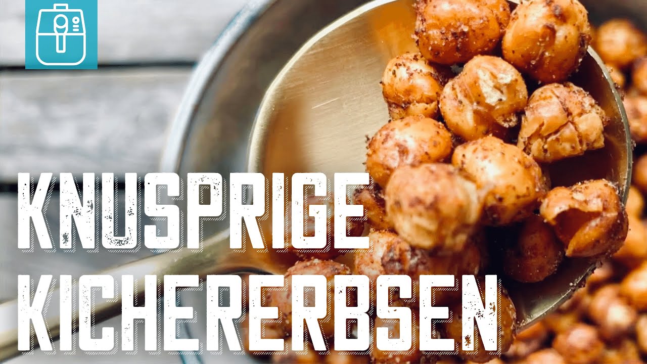 Schon mal knusprige Kichererbsen probiert? Geht ruckzuck im Air-Fyrer