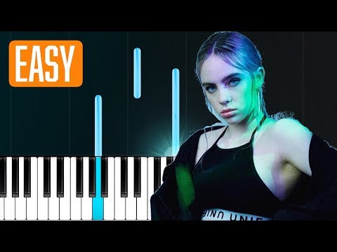 Billie Eilish - "COPYCAT" 100% EASY PIANO TUTORIAL
