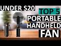 Top 5 Best Portable Handheld Fan for US Summer 2026 – Powerful Cooling Worth Buying or Skip?