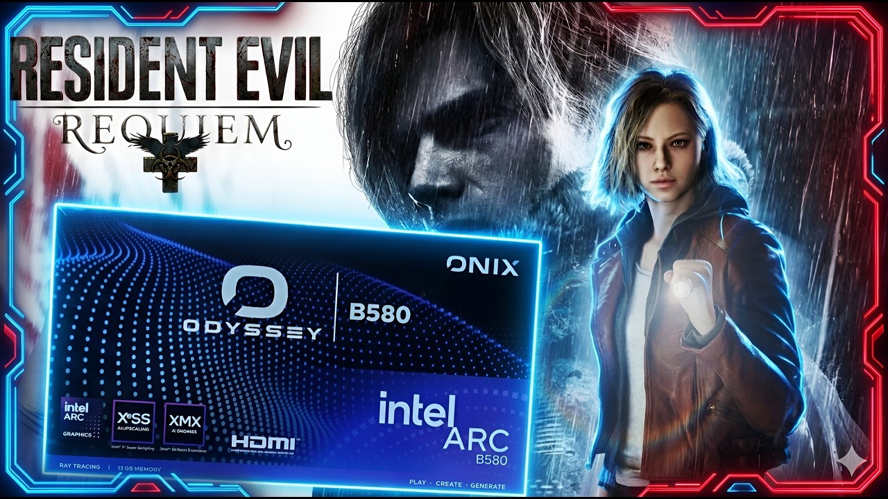 Intel Rp580 Así rinde la Intel Arc B580 12GB En Resident Evil Réquiem: RT al MÁXIMO ...