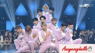 워너원 Wanna One - "약속해요 I.P.U (I Promise U)" - 교차편집 stage mix