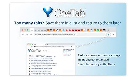 OneTab Saved My Browser!  How to Fix Slow Chrome & Free Up Memory (2025)