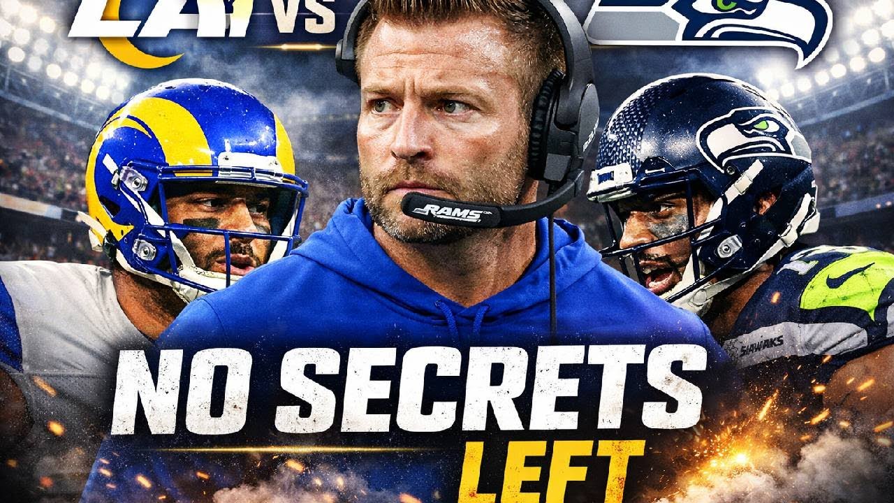 SEAN MCVAY’S BIGGEST TEST YET AS RAMS FACE SEAHAWKS IN NFC TITLE REMATCH