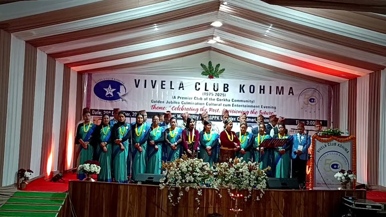 SATISH vlog is live  GOLDEN JUBLEE  OF VIVELA CLUB KOHIMA 