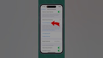 How to Turn On Stolen Device Protection #iphone #ios17_3