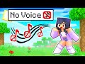 Aphmau Has NO VOICE In Minecraft!