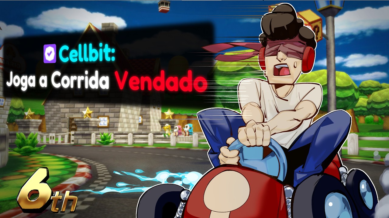 Mario Kart MAS O Chat Controla as REGRAS