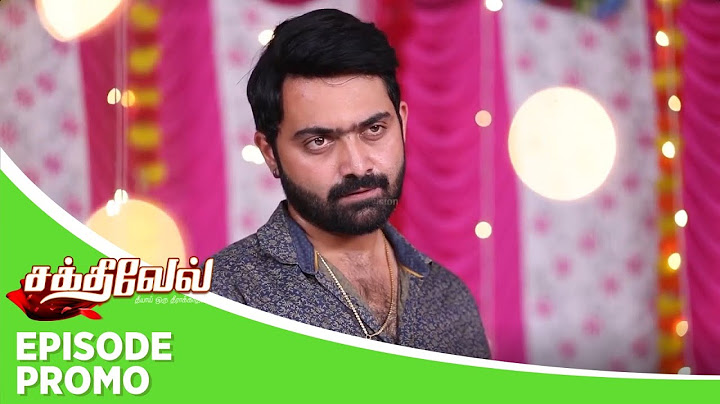 Sakthivel | Episode Promo | 18th July 2025