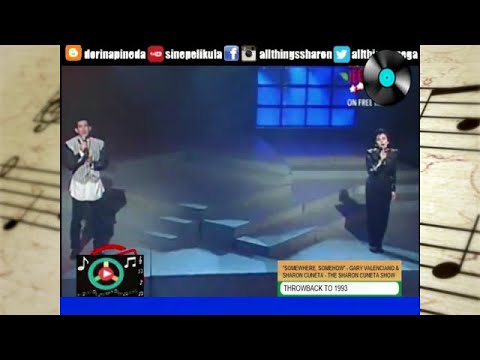 SOMEWHERE SOMEHOW Duet Cover Gary Valenciano Sharon Cuneta The Sharon Cuneta Show 1993