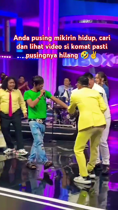 Gaya melengkung khas nya si komat🤣 #funny #sikomat #kangenband #gudanghiburan