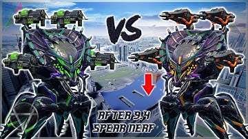 [WR] 🔥 Spear (9.4 Nerf) VS Magnum – Mk3 Comparison | War Robots