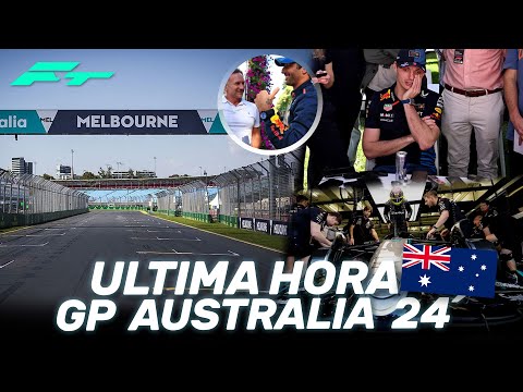 ¡¡ULTIMA HORA GP de AUSTRALIA!! CHECO sin COMODIDAD, RICCIARDO con MONO RED BULL, SAINZ CORRE? EVOS