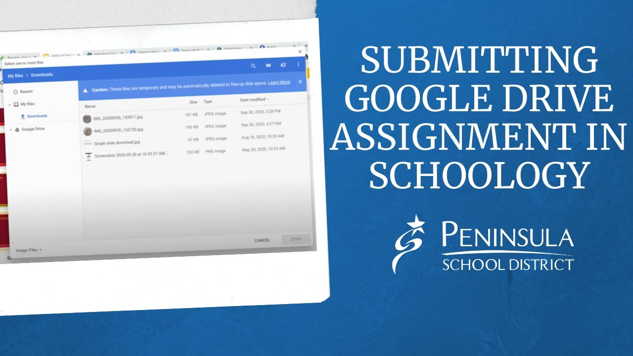 Family Supports | Submit Google Drive Assignment in Schoology - Student ...